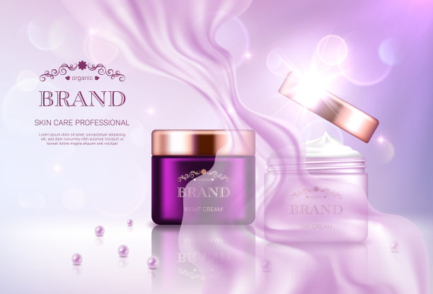 化妆品促销海报图片下载