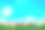 Photoshop复活节彩蛋在晴朗的草地上的蓝天背景。有趣的软性彩蛋与快乐的复活节信件。副本的空间。复活节在春天图片下载