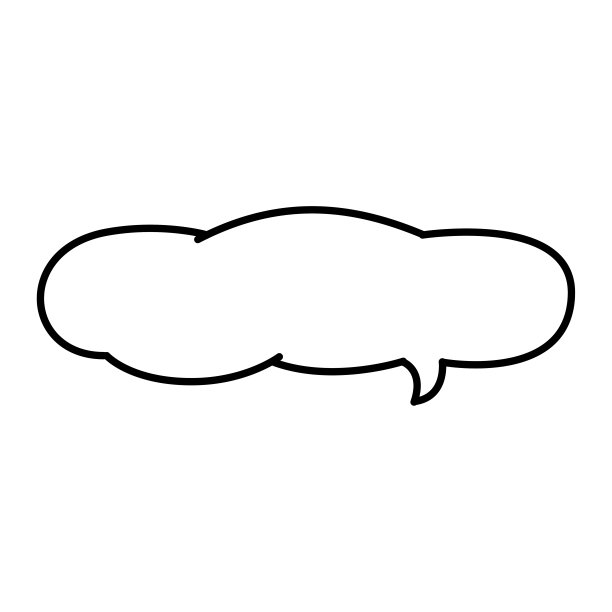 插图的气球。语音气泡与复制空间。图片下载