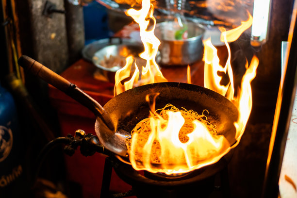 曼谷的泰国街头小吃图片下载