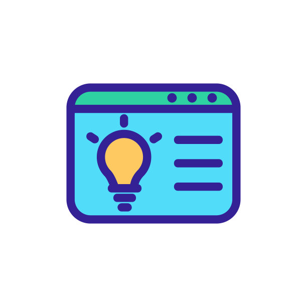 互联网图标矢量的概念。孤立轮廓符号插图图片下载