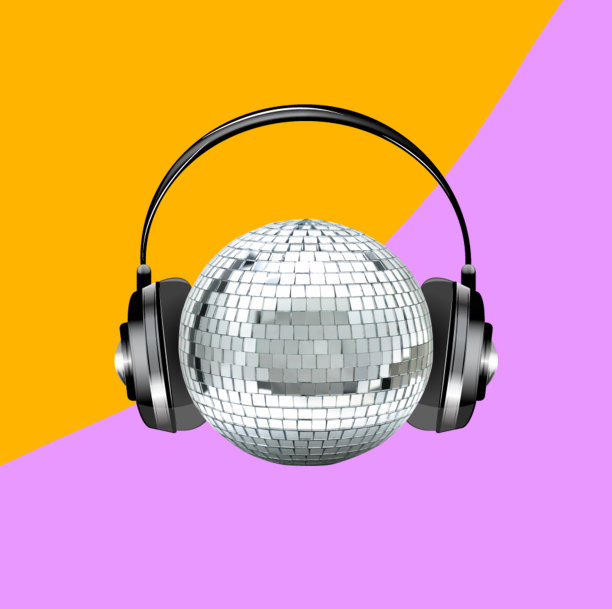 迪斯科耳机Mirrorball图片下载