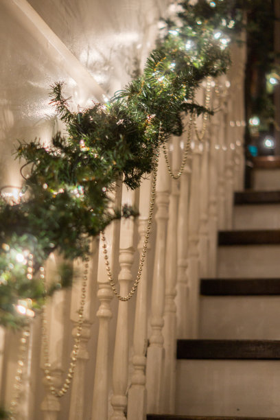 扶手圣诞装饰品图片下载