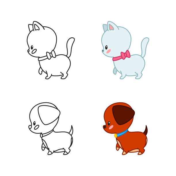 卡哇伊的宠物图片下载