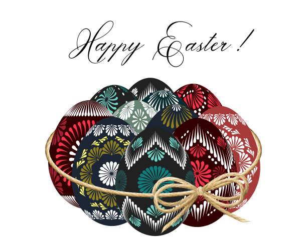 包装的复活节彩蛋图片下载