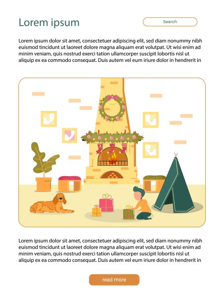 温馨的圣诞节，神奇的冬天，网页图片下载