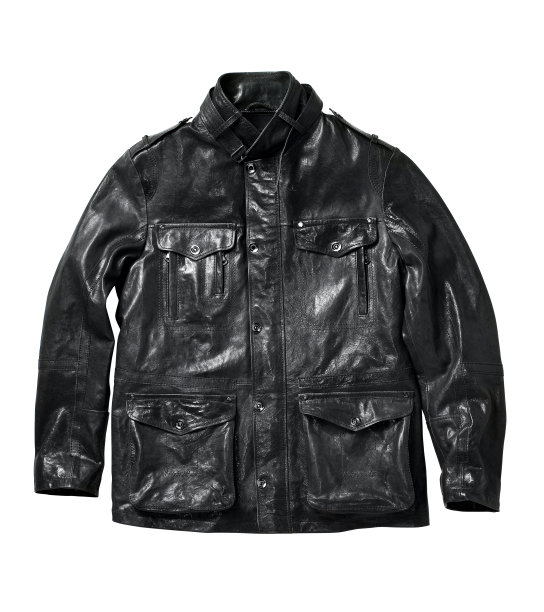 皮夹克孤立在白色背景图片下载