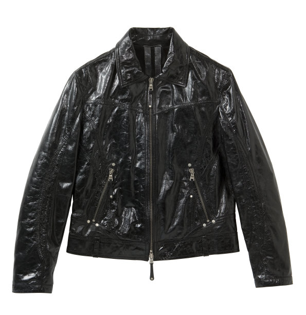 皮夹克孤立在白色背景图片下载