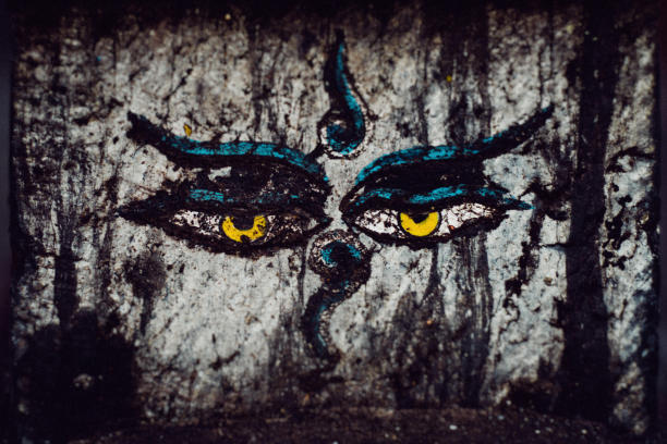 佛像的眼睛图片下载