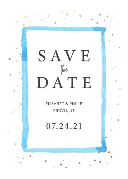 婚礼请柬设计模板图片下载