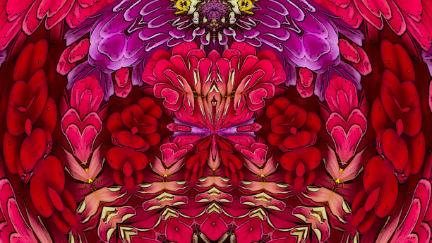 五颜六色的花卉背景图片下载