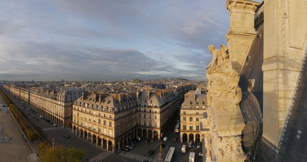 巴黎全景图片下载