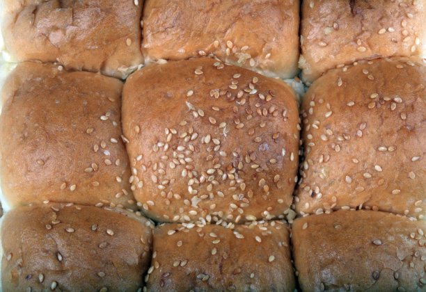 芝麻小面包图片下载
