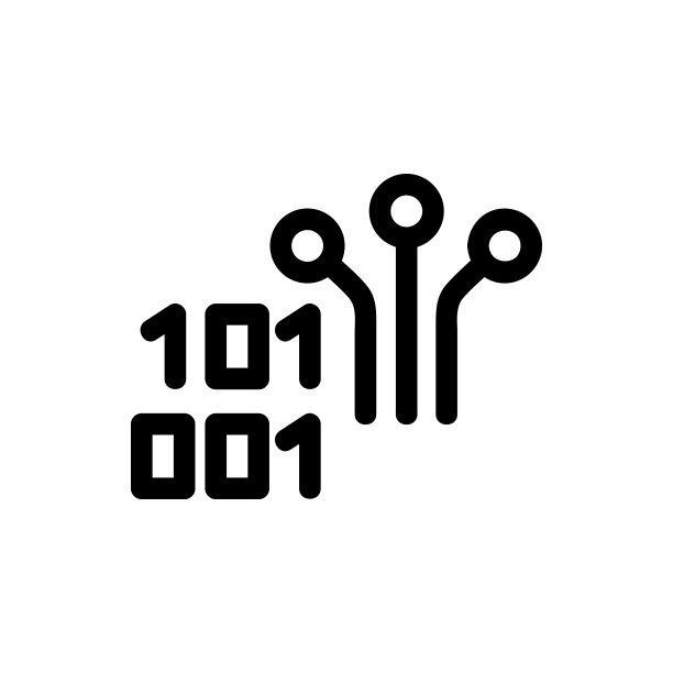 光纤图标矢量。孤立轮廓符号插图图片下载