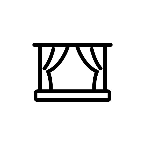 场景图标矢量。孤立轮廓符号插图图片下载