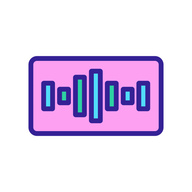 均衡器音乐图标矢量。孤立轮廓符号插图图片下载