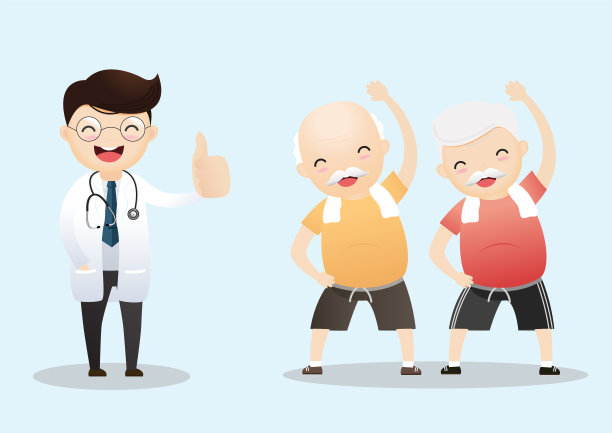 长者运动概念。图片下载