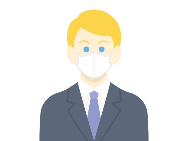 口罩矢量图素材ID：350984130