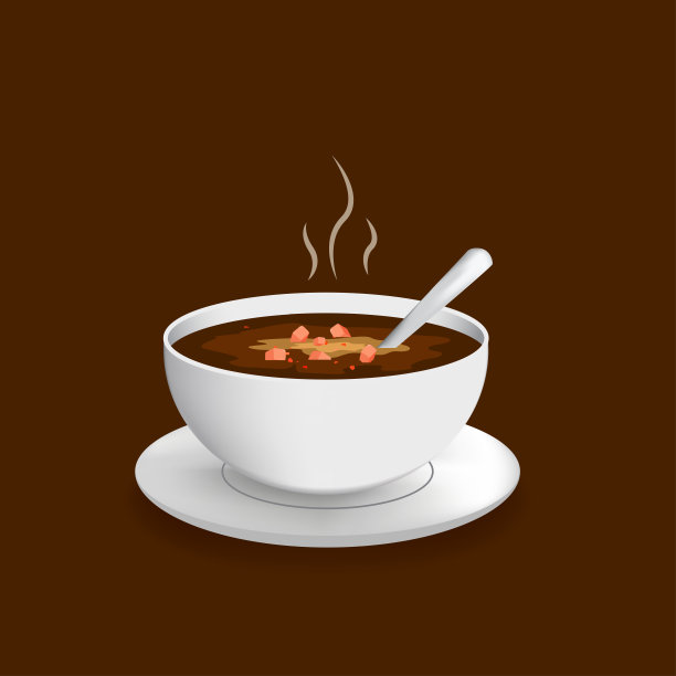 热的汤图片下载