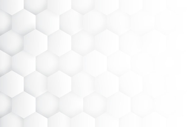 3D六边形高科技白色抽象背景图片下载