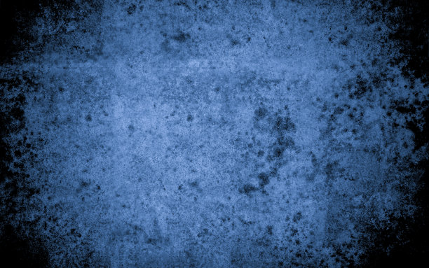 老墙图案纹理水泥蓝色深色抽象蓝色设计是浅与黑色梯度背景。图片下载