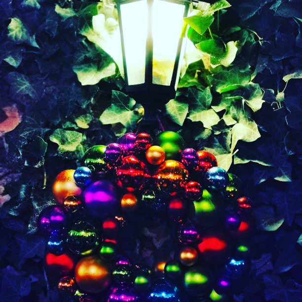 艾薇灯笼花环图片下载