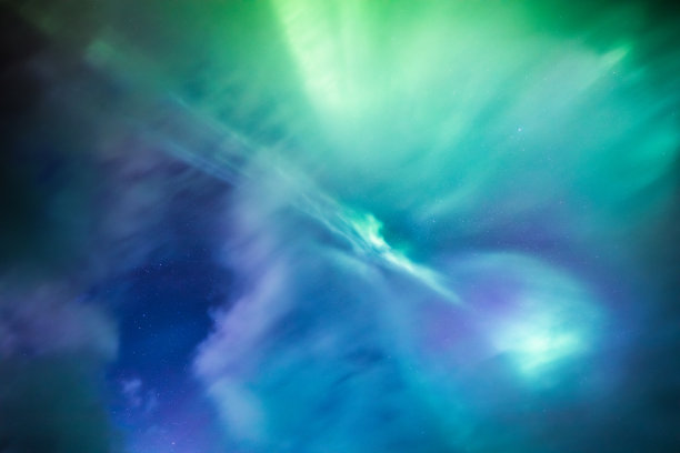 冰岛的北极光图片下载