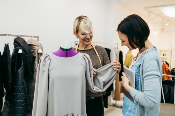 时装设计师的工作室图片下载