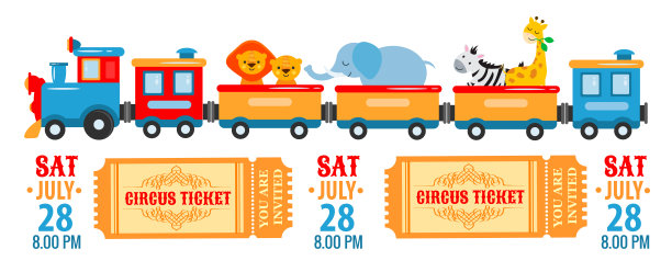 概念插图是娱乐，旅行，马戏团表演。图片下载