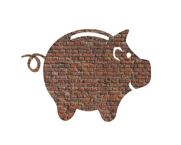 木制储钱罐图片下载