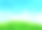 房子在绿草草甸与云天水彩手绘背景。素材图片