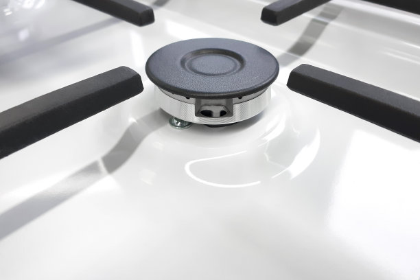 小型煤气炉燃烧器。为文本复制空间。图片下载