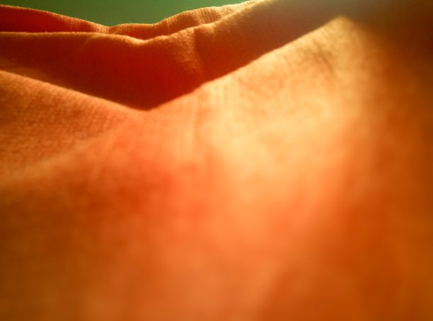 橘色织物纹理图片下载