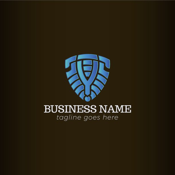 盾标识模板字母Y图片下载