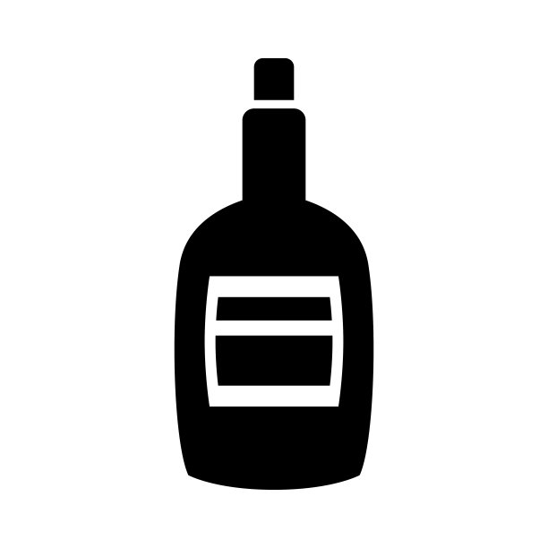 葡萄酒瓶图标图片下载