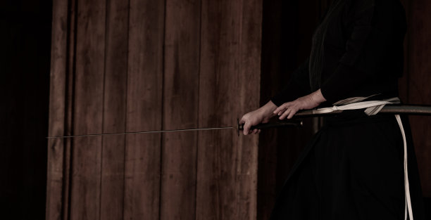 日本传统剑术示范图片下载