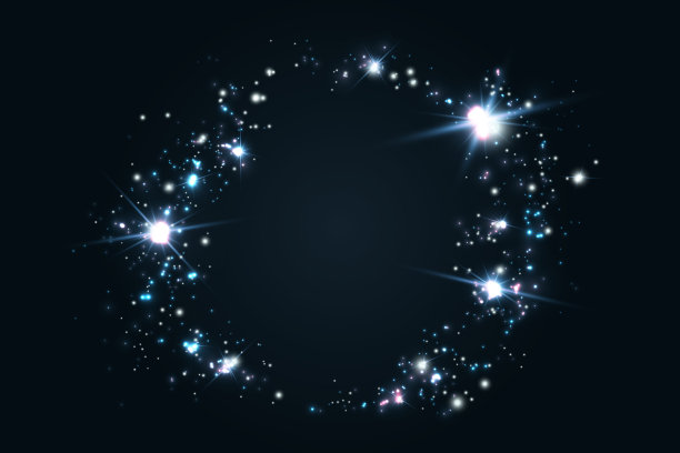 闪亮的恒星背景图片下载