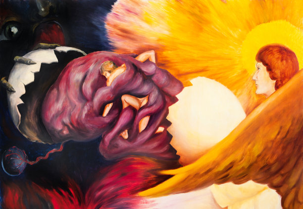 一个善与恶斗争的寓言图片下载