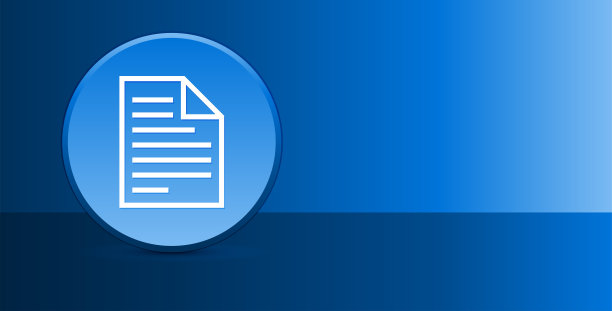 页面图标玻璃现代蓝色按钮抽象背景图片下载