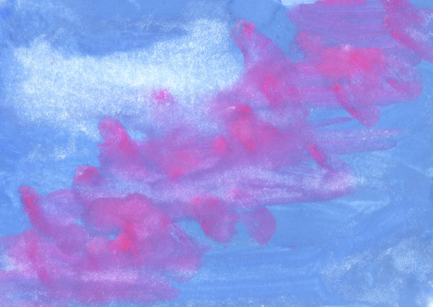 抽象的手工图案，多色的背景，模仿油画或水彩画，奇异的风景图片下载