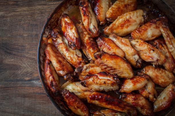 辣酱水牛鸡翅图片下载