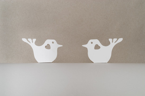 色彩柔和，与纸鸟搭配图片下载