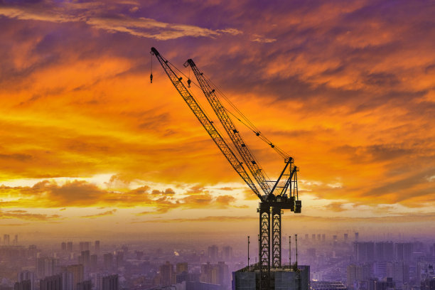 建筑塔式起重机图片下载