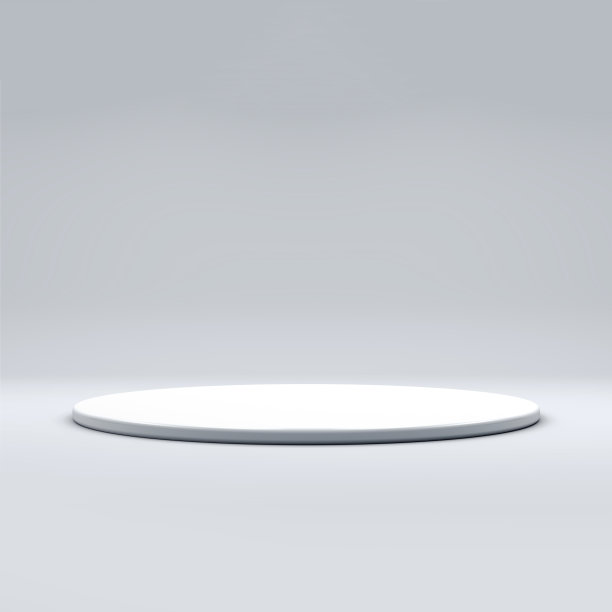 浅灰色圆筒基座或基座。图片下载