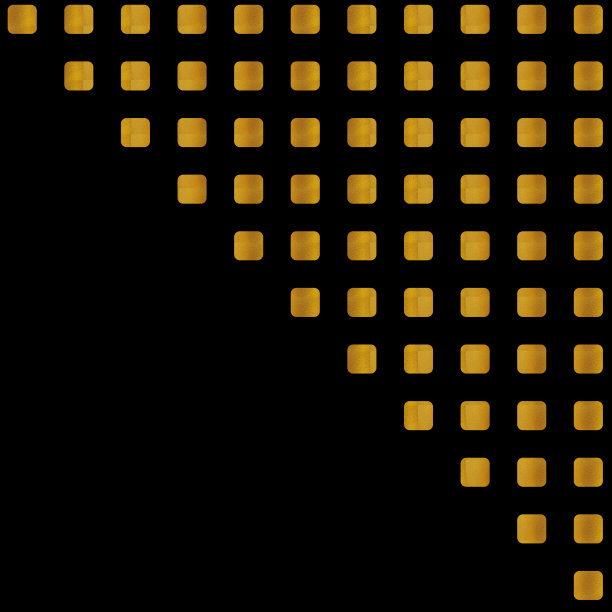 金色图案，高分辨率和清晰度的方形格式。图片下载