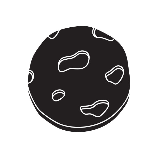 剪影化妆品海绵图标图片下载