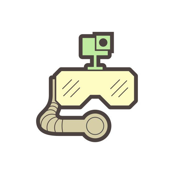 潜水镜图标素材图片