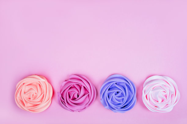 美丽的粉红色酥皮图片下载