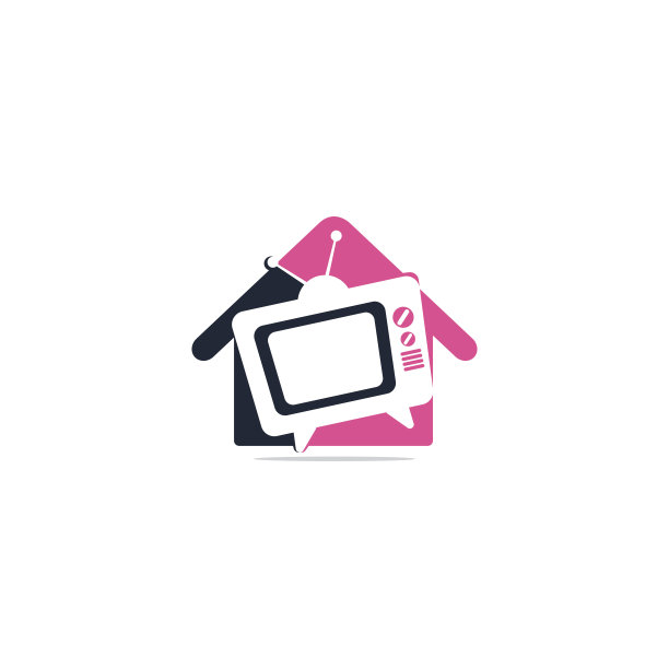 电视媒体标志设计。图片下载