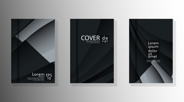 封面书与几何设计的背景。适用于年刊、海报、单张、海报设计等。Eps10向量模板图片下载
